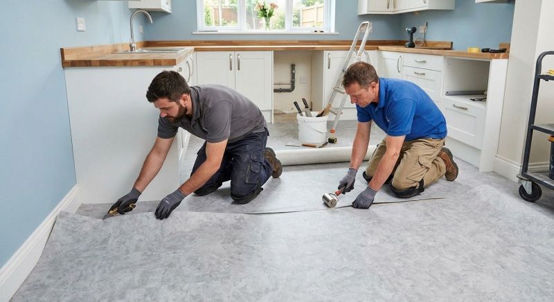 Sheet Linoleum Installation in Olalla, WA