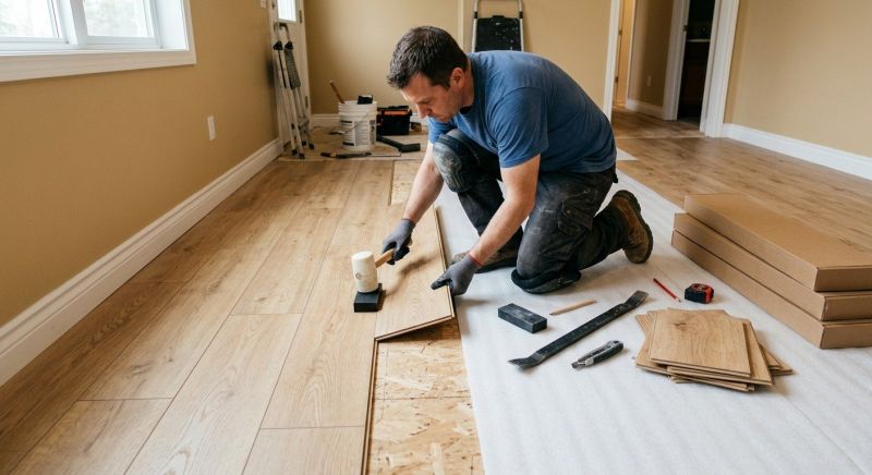 Laminate Floor Installation in Kenmore, WA