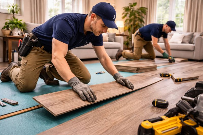 Laminate Floor Replacement in Bellevue, WA