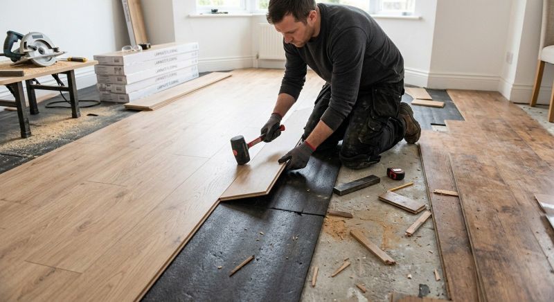 Laminate Floor Replacement in Mercer Island, WA