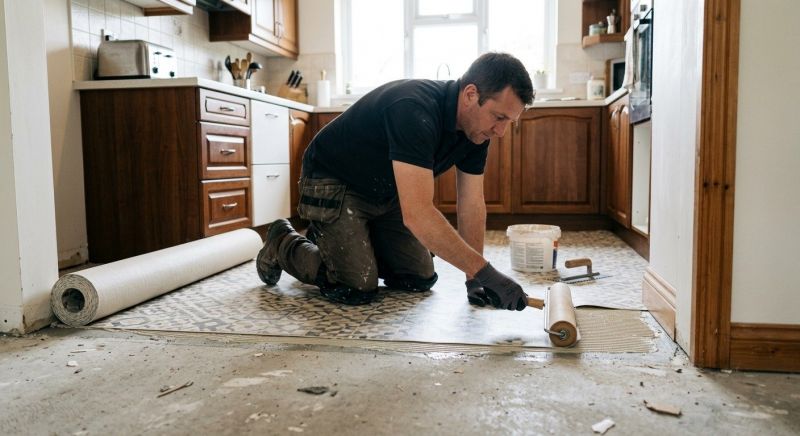 Linoleum Floor Installation in Bellevue, WA