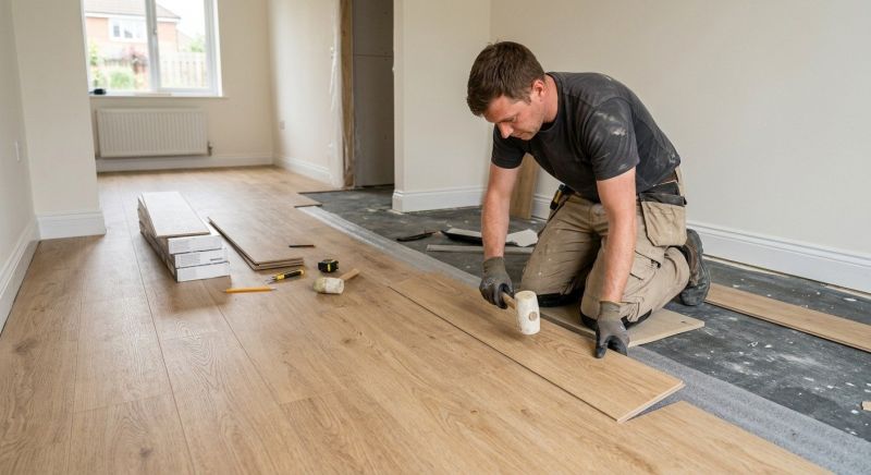 Linoleum Floor Installation in Kingston, WA