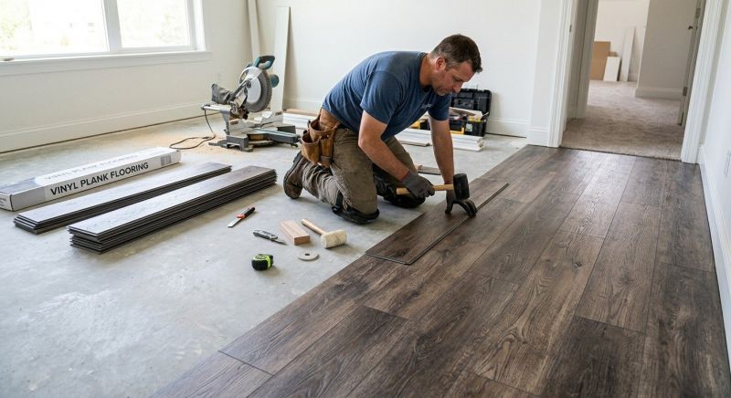 Linoleum Floor Installation in Poulsbo, WA