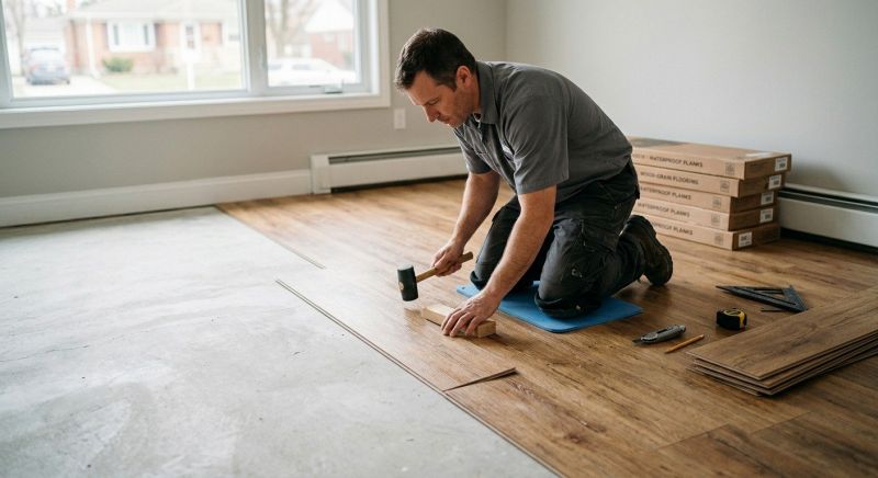 Linoleum Floor Installation in Snohomish, WA