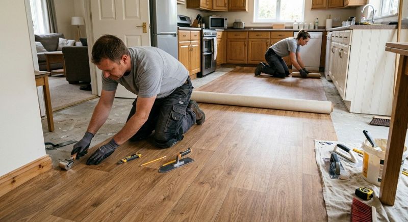 Linoleum Flooring Replacement in Seattle, WA