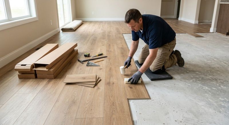 Luxury Vinyl Tile Installation in Mercer Island, WA