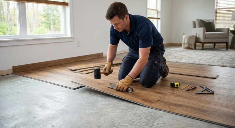 Luxury Vinyl Tile Installation in Port Ludlow, WA