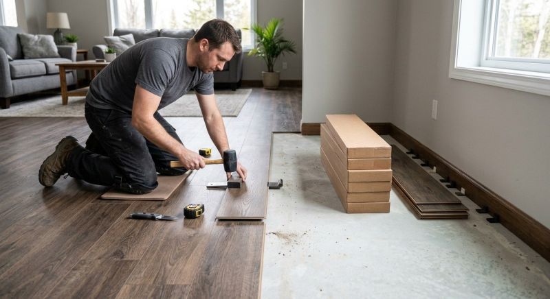 Luxury Vinyl Tile Installation in Poulsbo, WA