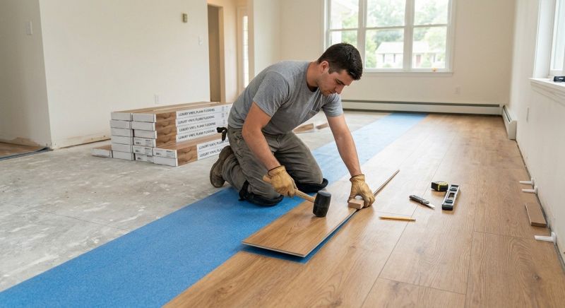 Lvt Flooring Installation in Mercer Island, WA