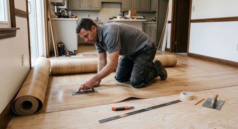 Sheet Flooring Installation in Snohomish County, WA