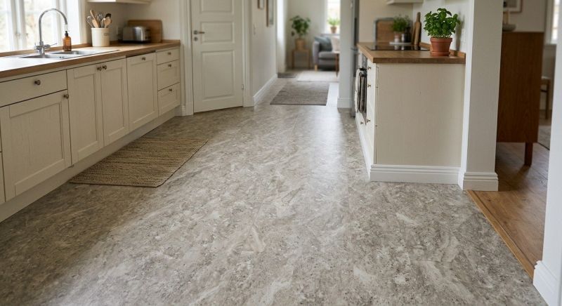 Sheet Linoleum Installation in Kingston, WA