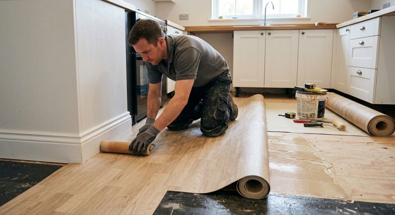 Sheet Linoleum Installation in Maple Valley, WA