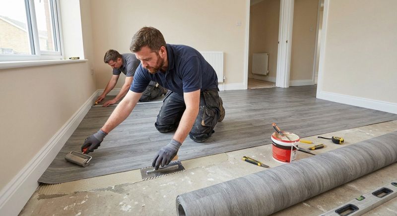 Sheet Linoleum Installation in Maple Valley, WA