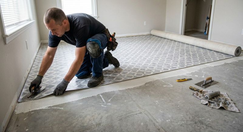 Sheet Linoleum Installation in Port Ludlow, WA