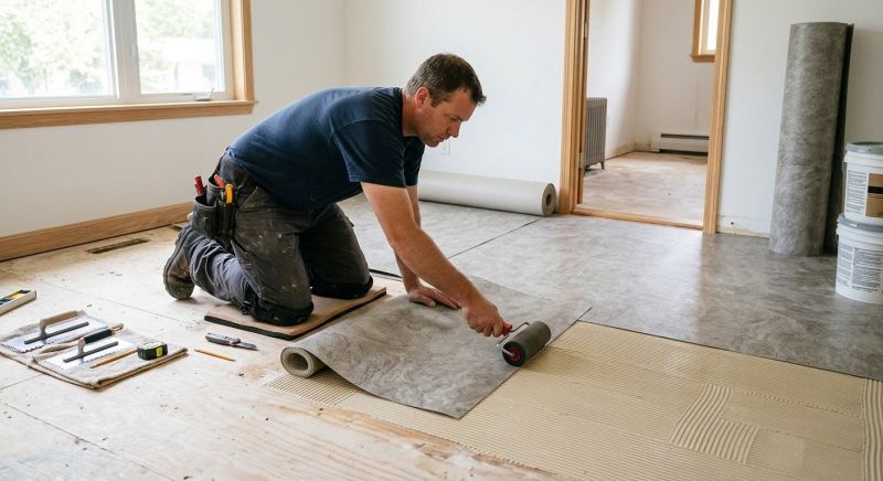 Sheet Vinyl Installation in Mukilteo, WA
