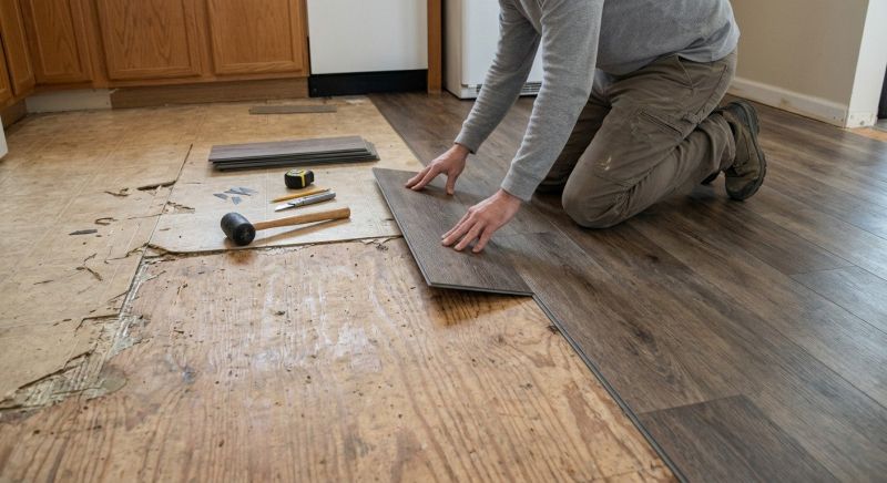 Vinyl Flooring Installation in Fall City, WA