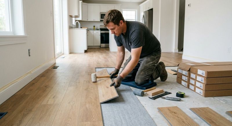 Vinyl Plank Floor Installation in Seattle, WA
